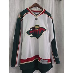 Vintage Reebok Minnesota Wild Replica Hockey NHL Jersey Size XL